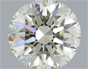 Diamante Natural 0.57 quilates, Redondo , Color L, claridad VS2 y certificado IGI