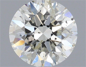 Foto Diamante Natural 0.70 quilates, Redondo , Color H, claridad SI2 y certificado IGI de