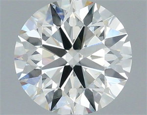 Picture of Natural Diamond 0.71 Carats, Round with Excellent Cut, H Color, SI2 Clarity and Certified by IGI