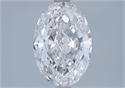 Natural Diamond 1.73 Carats, Oval with  Cut, G Color, VVS1 Clarity and Certified by GIA