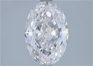 Picture of Natural Diamond 1.73 Carats, Oval with  Cut, G Color, VVS1 Clarity and Certified by GIA