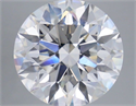 Lab Grown Diamond 5.14 Carats, Round with Ideal Cut, E Color, VVS2 Clarity and Certified by IGI