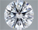 Lab Grown Diamond 5.21 Carats, Round with Ideal Cut, E Color, VVS2 Clarity and Certified by IGI
