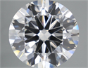 Lab Grown Diamond 7.03 Carats, Round with Excellent Cut, F Color, VVS2 Clarity and Certified by IGI