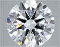 Del inventario de diamantes de laboratorio, 8.03 quilates, Redondo , Color F, claridad VS1 y certificado IGI