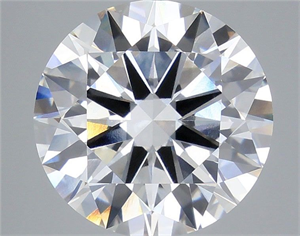 Picture of Lab Grown Diamond 8.03 Carats, Round with Ideal Cut, F Color, VS1 Clarity and Certified by IGI