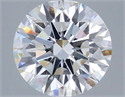 Lab Grown Diamond 3.08 Carats, Round with Ideal Cut, D Color, VS1 Clarity and Certified by IGI