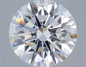 Picture of Lab Grown Diamond 3.08 Carats, Round with Ideal Cut, D Color, VS1 Clarity and Certified by IGI