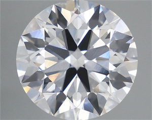 Picture of Lab Grown Diamond 5.10 Carats, Round with Ideal Cut, E Color, VVS2 Clarity and Certified by IGI