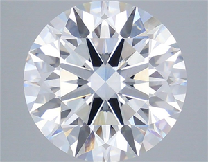 Picture of Lab Grown Diamond 7.08 Carats, Round with Ideal Cut, E Color, VVS2 Clarity and Certified by IGI