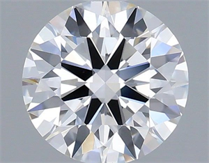 Picture of Lab Grown Diamond 0.74 Carats, Round with Ideal Cut, E Color, VS2 Clarity and Certified by IGI