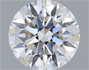 Lab Grown Diamond 0.71 Carats, Round with Excellent Cut, D Color, VVS2 Clarity and Certified by IGI