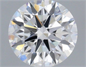 Lab Grown Diamond 0.86 Carats, Round with Ideal Cut, D Color, VVS2 Clarity and Certified by IGI