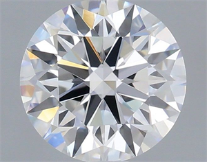 Picture of Lab Grown Diamond 0.86 Carats, Round with Ideal Cut, D Color, VVS2 Clarity and Certified by IGI