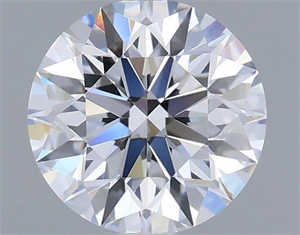 Picture of Lab Grown Diamond 0.93 Carats, Round with Excellent Cut, D Color, VVS2 Clarity and Certified by IGI