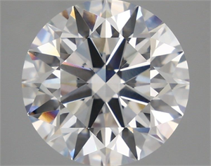 Picture of Lab Grown Diamond 5.10 Carats, Round with Excellent Cut, E Color, VVS2 Clarity and Certified by IGI