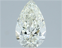 Natural Diamond 1.05 Carats, Pear with  Cut, J Color, VVS1 Clarity and Certified by IGI