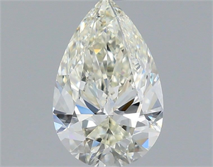 Picture of Natural Diamond 1.00 Carats, Pear with  Cut, I Color, VVS2 Clarity and Certified by IGI