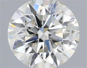 Picture of Natural Diamond 0.40 Carats, Round with Excellent Cut, I Color, SI2 Clarity and Certified by IGI