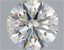 Diamante Natural 0.40 quilates, Redondo , Color J, claridad VS2 y certificado IGI