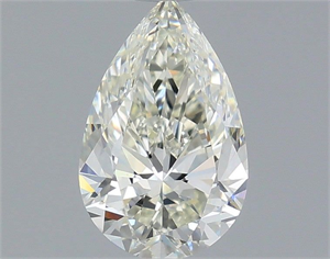Picture of Natural Diamond 1.02 Carats, Pear with  Cut, I Color, VS1 Clarity and Certified by IGI