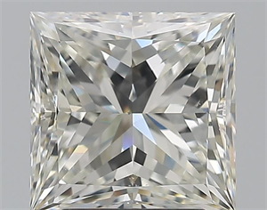 Foto Diamante Natural 2.50 quilates, Princesa , Color I, claridad VS2 y certificado GIA de