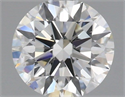 Natural Diamond 1.09 Carats, Round with Excellent Cut, H Color, VS1 Clarity and Certified by IGI