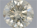 Natural Diamond 0.50 Carats, Round with Excellent Cut, L Color, SI2 Clarity and Certified by IGI