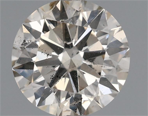 Picture of Natural Diamond 0.81 Carats, Round with Excellent Cut, M Color, SI2 Clarity and Certified by IGI