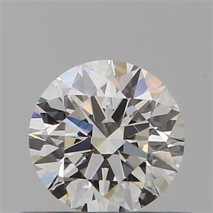 Picture of Natural Diamond 0.41 Carats, Round with Excellent Cut, H Color, VS2 Clarity and Certified by GIA
