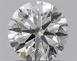 Picture of Natural Diamond 0.90 Carats, Round with Excellent Cut, H Color, VS1 Clarity and Certified by GIA