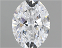 Diamante Natural 0.55 quilates, Ovalado , Color D, claridad VS1 y certificado GIA