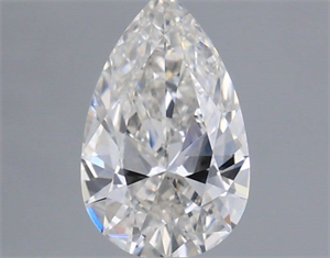 Foto Diamante Natural 0.50 quilates, De pera , Color H, claridad VVS2 y certificado GIA de