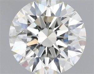 Picture of Natural Diamond 0.90 Carats, Round with Excellent Cut, K Color, VS2 Clarity and Certified by GIA