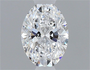 Foto Diamante Natural 0.40 quilates, Ovalado , Color D, claridad SI2 y certificado GIA de