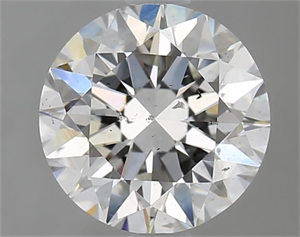 Foto Diamante Natural 1.81 quilates, Redondo , Color H, claridad SI2 y certificado GIA de