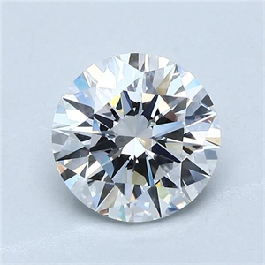 Picture of Natural Diamond 1.89 Carats, Round with Excellent Cut, D Color, IF Clarity and Certified by GIA