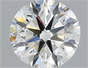 Diamante Natural 0.40 quilates, Redondo , Color H, claridad VS2 y certificado IGI
