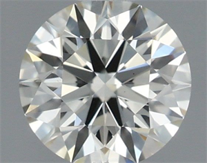 Foto Diamante Natural 0.42 quilates, Redondo , Color J, claridad VS1 y certificado IGI de