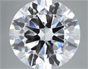 Lab Grown Diamond 6.04 Carats, Round with Excellent Cut, E Color, VS2 Clarity and Certified by IGI