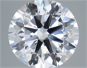 Lab Grown Diamond 5.08 Carats, Round with Ideal Cut, E Color, VVS1 Clarity and Certified by IGI