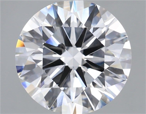 Picture of Lab Grown Diamond 6.08 Carats, Round with Excellent Cut, E Color, VVS1 Clarity and Certified by IGI
