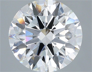 Picture of Lab Grown Diamond 4.05 Carats, Round with Ideal Cut, F Color, VS1 Clarity and Certified by IGI