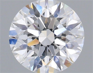 Picture of Lab Grown Diamond 1.03 Carats, Round with Excellent Cut, D Color, VS1 Clarity and Certified by IGI
