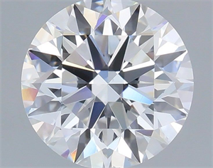 Picture of Lab Grown Diamond 1.03 Carats, Round with Excellent Cut, D Color, VS1 Clarity and Certified by IGI