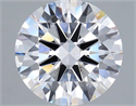 Lab Grown Diamond 4.20 Carats, Round with Excellent Cut, E Color, VS2 Clarity and Certified by IGI