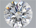 Lab Grown Diamond 4.19 Carats, Round with Excellent Cut, G Color, VS1 Clarity and Certified by IGI