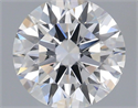Lab Grown Diamond 1.50 Carats, Round with Ideal Cut, D Color, VVS2 Clarity and Certified by IGI