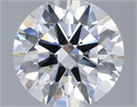 Del inventario de diamantes de laboratorio, 1.01 quilates, Redondo , Color D, claridad VS1 y certificado IGI