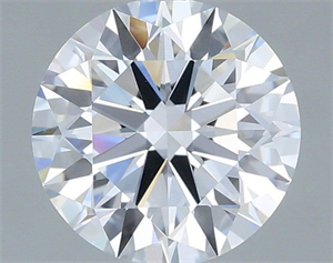 Picture of Lab Grown Diamond 1.04 Carats, Round with Ideal Cut, D Color, VVS1 Clarity and Certified by IGI